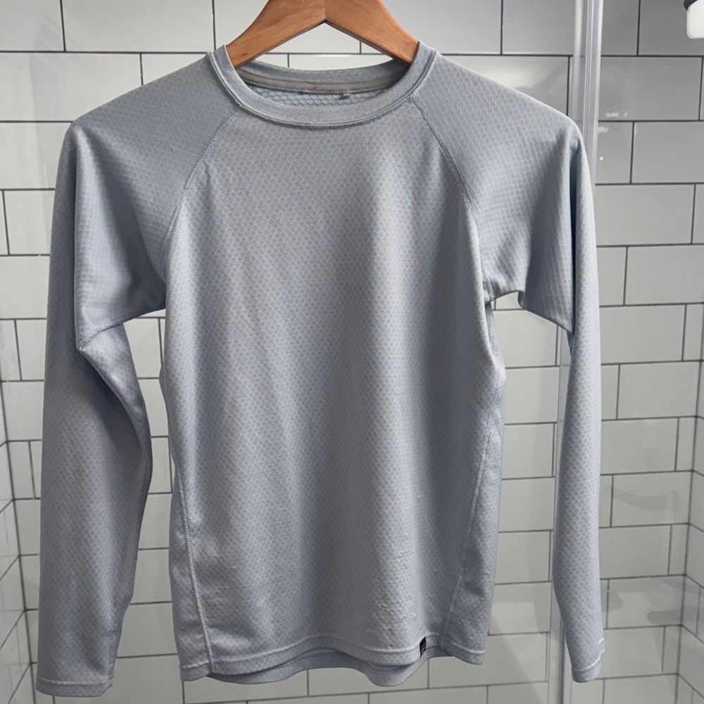 Patagonia Gray Capilene Baselayer Shirt